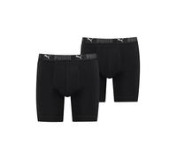 PUMA Calzoncillo boxer gris oscuro / negro / blanco L gris oscuro / negro / blanco