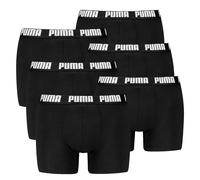 PUMA Calzoncillo boxer negro / blanco M negro / blanco