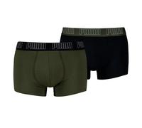 PUMA Calzoncillo boxer verde / negro XL verde / negro