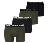PUMA Calzoncillo boxer verde oscuro / negro / blanco XXL verde oscuro / negro / blanco