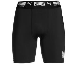 PUMA Calzoncillo deportivo 'Hoops Team' negro / blanco L negro / blanco
