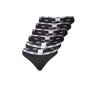 PUMA Calzoncillo deportivo negro / blanco M negro / blanco