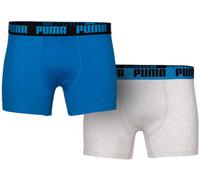 Puma - Calzoncillo Everyday Basic (2 Pares), Hombre, Blue-Grey Melange, S