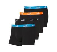 PUMA Calzoncillos bóxer para hombre pack 4 unidades (negro, XL)