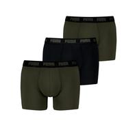 PUMA Calzoncillos bÃ³xer para hombre (paquete de 3), Ropa, MarrÃ³n, 4 4
