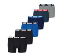 PUMA Calzoncillos bóxer para hombre (paquete de 6), Ropa, Azul, 4 4