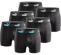 PUMA Calzoncillos tipo bóxer para hombre, 6 unidades, edición limitada, color negro, Combo New Black, M