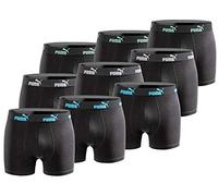 PUMA Calzoncillos tipo bóxer para hombre, 6 unidades, edición limitada, color negro, Combo New Black, M