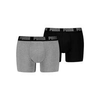 PUMA Calzoncillos Tipo bóxer para Hombre, cómodos, elásticos, Paquete de 2 Unidades