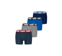 Puma Calzoncillos tipo bóxer para hombre Everyday ECOM, 4 unidades, S, M, L, XL, XXL, Blue Combo 001, L