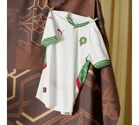 PUMA Camiseta 2.ª equipación Marruecos 2025 juvenil, Ropa, Blanco, 5-6Y 5-6Y