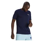 PUMA Active Small Logo tee Camiseta, Unisex Adulto, Peacoat, S