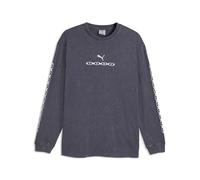 PUMA Camiseta antracita / blanco M EUR