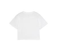 PUMA Camiseta baby tee TAD ESSENTIALS para mujer, Ropa, Blanco, L L