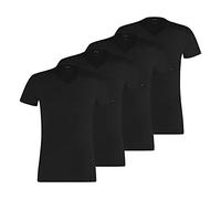 Puma Camiseta básica para hombre, 2 unidades, 652002001, Negro , L