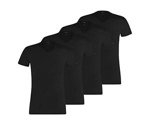 Puma Camiseta básica para hombre, 2 unidades, 652002001, Negro , L