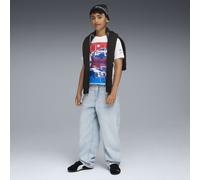 PUMA Camiseta BMW M Motorsport Block juvenil, Accesoiros, Blanco, 13-14Y 13-14Y