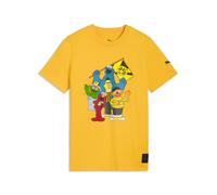 PUMA Camiseta Borussia Dortmund x Sesame Street juvenil, Accesoiros, Amarillo, 11-12Y