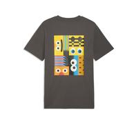 PUMA Camiseta Borussia Dortmund x Sesame Street para hombre, Ropa, Gris, S S