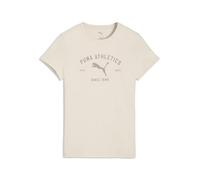 Camiseta PUMA Class Graphic para mujer, Ropa, Blanco, L L