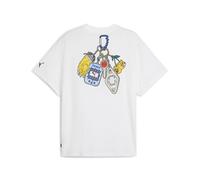 PUMA Camiseta Commissioner Dylan III para hombre, Ropa, Blanco, S S
