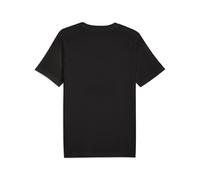 PUMA Camiseta con estampado metalizado para hombre, Ropa, Negro, XL XL