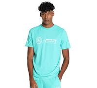 PUMA - Camiseta con logotipo ESS Mercedes-AMG Petronas Motorsport para hombre, verde brillante, L
