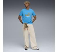 PUMA Camiseta con logotipo Olympique de Marseille KING para hombre, Accesoiros, Azul, XL XL