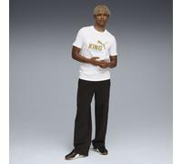 PUMA Camiseta con logotipo Olympique de Marseille KING para hombre, Accesoiros, Blanco, M M