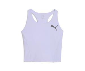 PUMA Camiseta corta de running Lightspeed para mujer, Accesoiros, Morado, L