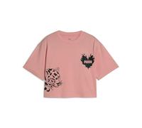 PUMA Camiseta Corta Estampada Essentials Niño 176 Pink Fruit