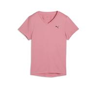 PUMA Camiseta cuello de pico Train All Day Essentials para mujer, Ropa, Rosa, S