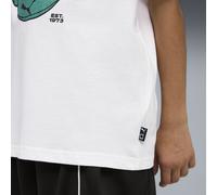 PUMA Camiseta de baloncesto holgada Flagrant Foul juvenil, Accesoiros, Blanco, 7-8Y 7-8Y