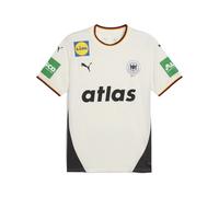 PUMA Camiseta de balonmano Alemania 1.ª equipación 2026 para hombre, Accesoiros, Blanco, L