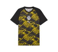 PUMA Camiseta de calentamiento Borussia Dortmund para hombre, Accesoiros, Negro, M