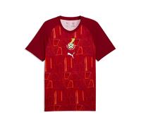 PUMA Camiseta de calentamiento Ghana para hombre, Accesoiros, Rojo, S