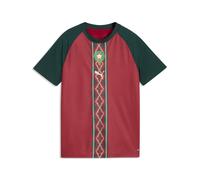 PUMA Camiseta de calentamiento Marruecos juvenil, Accesoiros, Rojo, 11-12Y