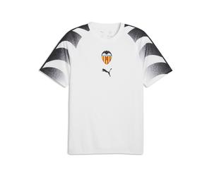 PUMA Camiseta de calentamiento Valencia CF para hombre, Accesoiros, Blanco, XXL