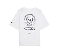 PUMA Camiseta de corte holgado F1® 75yrs para hombre, Ropa, Blanco, S S