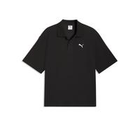 PUMA Camiseta de corte rectangular Wardrobe Essentials para hombre, Accesoiros, Negro, L