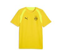 PUMA Camiseta de entrenamiento Borussia Dortmund semiajustada para hombre, Accesoiros, Amarillo, XS