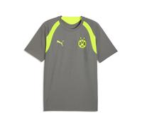 PUMA Camiseta de entrenamiento Borussia Dortmund semiajustada para hombre, Accesoiros, Gris, L