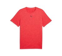 PUMA Camiseta de entrenamiento de manga corta. Color Rojo