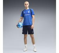 PUMA Camiseta de entrenamiento semiajustada Olympique de Marseille para hombre, Accesoiros, Azul, XS XS
