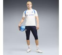 PUMA Camiseta de entrenamiento semiajustada Olympique de Marseille para hombre, Accesoiros, Blanco, S S