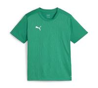 PUMA Camiseta de Entrenamiento Teamfinal Jr Rendimiento, Sport Green Silver, 128 Unisex Adulto