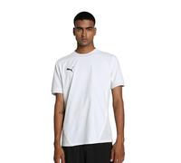 PUMA Camiseta de Final del Equipo fútbol, White Black-Feather Gray, M Unisex Adulto