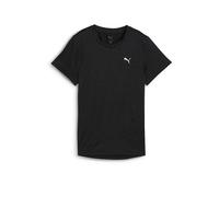 PUMA Camiseta de fitness para mujer Essential Heather negro | L