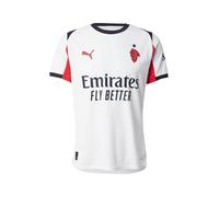 A.C. Milan Maglia Gara Away Temporada 2025/2026, Camiseta de fútbol, Producto Oficial, Color Blanco, S Unisex Adulto