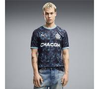 PUMA Camiseta de fútbol del Olympique de Marsella, camiseta de visitante. Color azul marino